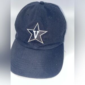 Vanderbilt Commodores Hat Cap Black Star Adjustable Top of the World Embroidered